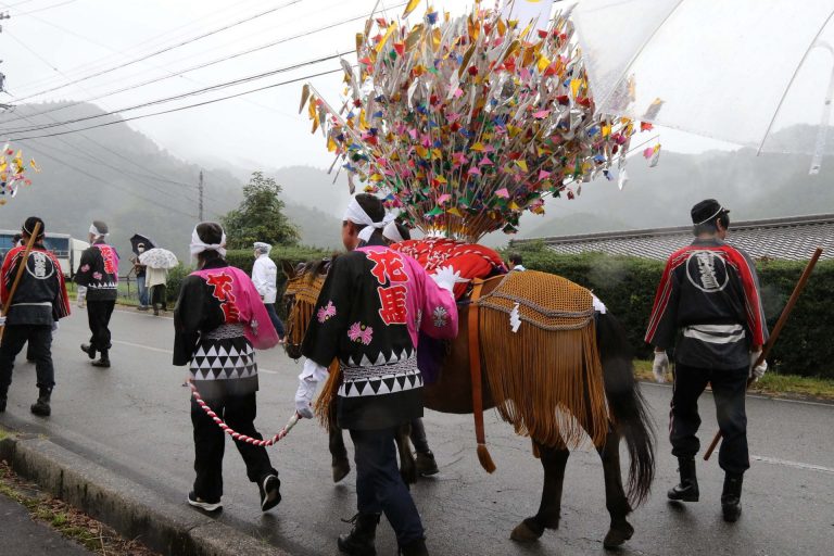 第１７回 長野・木曽 田立花馬祭り その１