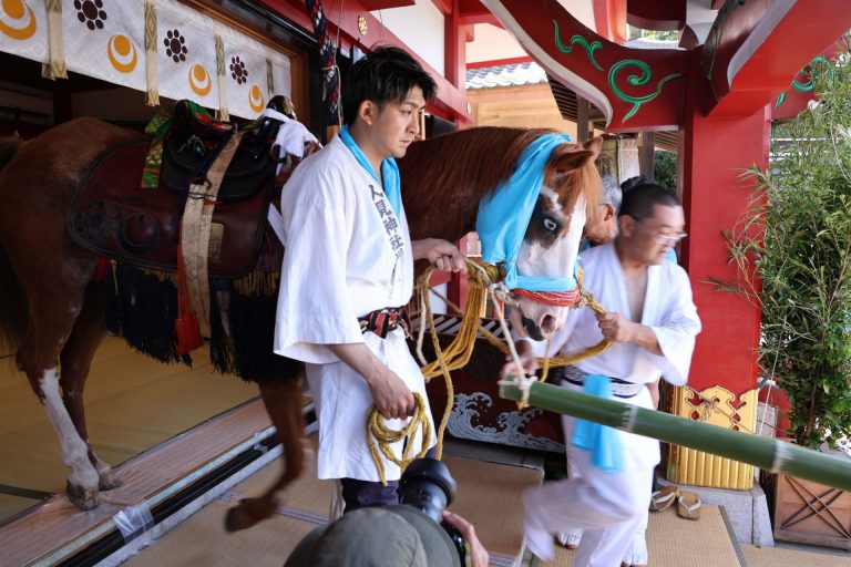 第２５回 千葉 人見神社 神馬奉納儀式 その１